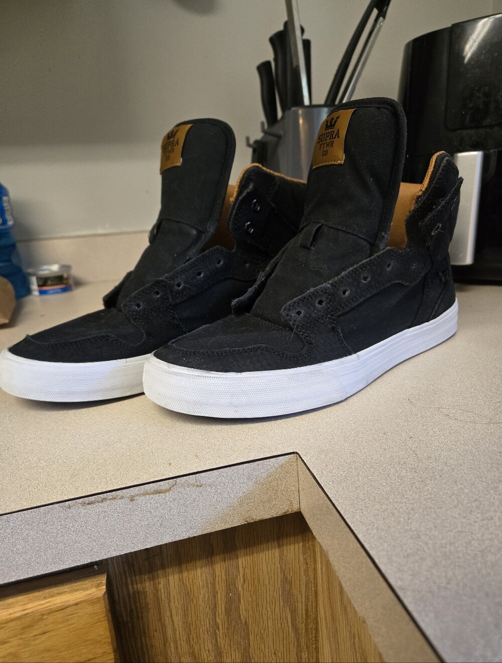 Supra Vaider | Black/Tan, Size 11
